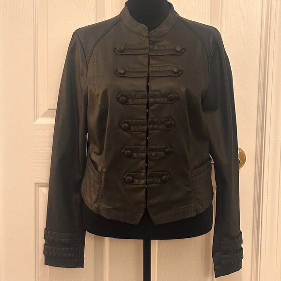 White House Black Market Band-Style Jacket – Size 14 - Picture 1 of 2